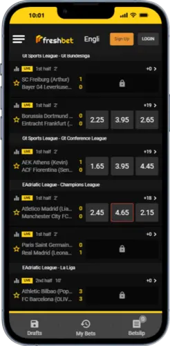 Sports betting Freshbet casino