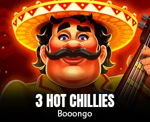 3 hot chillies