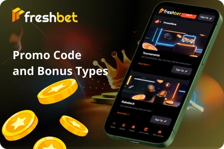 Freshbet promocode and bonus